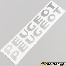 Stickers de carters moteur Peugeot 103 argent