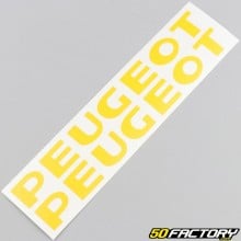 Engine cover decals Peugeot Yellow 103