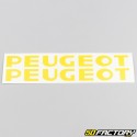 Aufkleber für die Motorabdeckung Peugeot Gelb 103