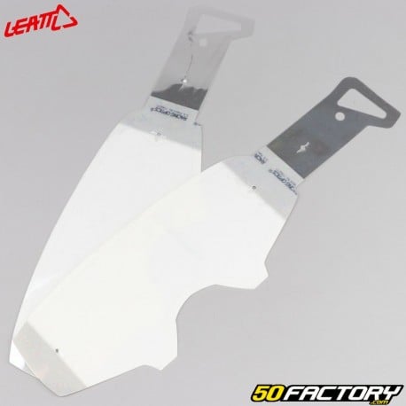 Tear-off laminates for Leatt mask with adhesive (x14)