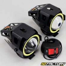 LED headlights with V2 switch