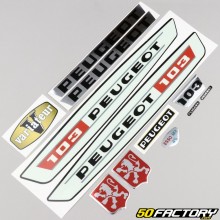 Decoration kit type Peugeot 103 VS gray