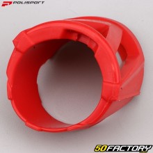 Protección del silenciador de escape Ø200 a 330 mm Polisport rojo