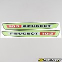 Kit gráfico estándar Peugeot 103 VS verde