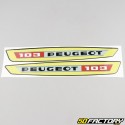 Standard graphic kit Peugeot 103 VS yellow