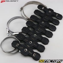 Integral muffler protection Polisport black