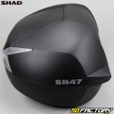 Top case 47L Shad SH47 negro con reflectores blancos