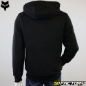Sweatshirt zipKapuzenpullover Fox Racing Vizen schwarz und türkis