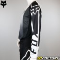 Langarm-Shirt Fox Racing 180 Leed schwarz und weiß