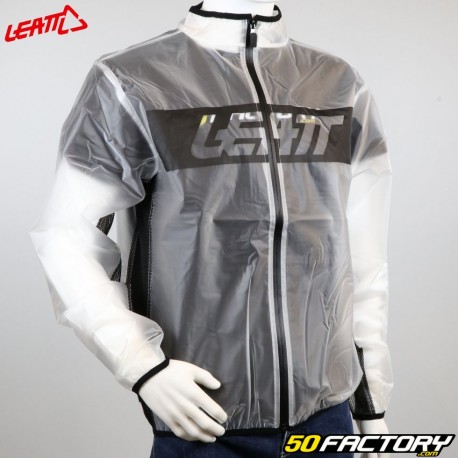 Transparent Leatt rain jacket