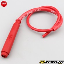 Antiparasites avec fil rouge NGK Racing cable CR1