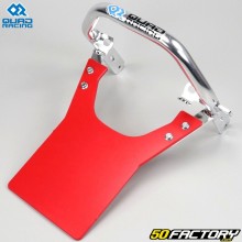 Rear handle with number plate Suzuki LTR 450 QuadRacing chrome and red