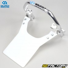 Rear handle with number plate Suzuki LTR 450 QuadRacing chrome and white