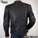 Leather jacket Restone Outrider CE approved motorcycle black