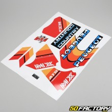 Deko-Kit Peugeot Country MXR schwarz