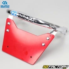 Rear handle with number plate Yamaha YFZ 450 R (since 2009) QuadRacing chrome and red