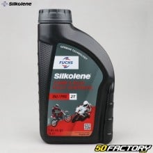 Huile moteur 2T Silkolene Comp 2 Plus 100% synthèse 1L
