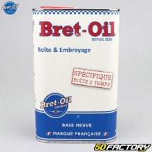 Huile de boîte de vitesses et d'embrayage 2 temps Bret-Oil 1L