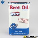 Huile moteur 2T Bret-Oil 100 % synthèse 1L