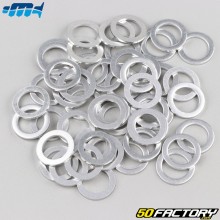 Aluminum drain plug gaskets Ø12x18x1.5 mm Motorcyclecross Marketing (batch of 50)