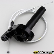 Black V2 Universal Quick Pull Type Gas Grip