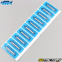 Motorcycle Adhesive Thermometerscross Marketing 51x18 mm 71 at 110°C (10 pieces)