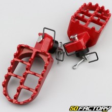 Honda CRF 50 F footpegs red