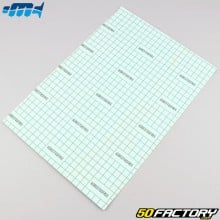 Die-cut pressed paper flat gasket sheet 235x335x0.5 mm Motorcyclecross Marketing