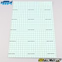 Hoja de junta plana de papel prensado troquelado 235x335x0.5 mm Motocross Marketing