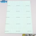 Foglio di guarnizione piana in carta pressata fustellata 235x335x0.5 mm Motocross Marketing