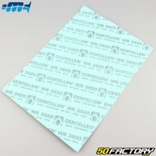 Folha de vedação plana de papel prensado cortado 235x335x0.6 mm Motocicletacross Marketing