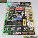 Stickers Team Bud Racing 2021 42x30 cm (planche)
