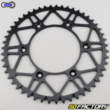 Corona 51 denti in acciaio 520 Honda CR 125, CRF 250, HM CRE 450 ... Afam SLK (antifango) nero