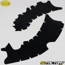 Protectores de chassi Yamaha  YZF XNUMX (desde XNUMX), XNUMX (desde XNUMX) Vibram preto