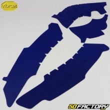 Protectores de chassi Yamaha YZF 250 (2014 - 2018), 450 (2014 - 2017) Vibrações azuis