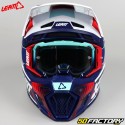 Helmet cross Leatt 8.5 Royal with mask