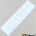 Adesivi per foderi forcella Peugeot 103 bianco