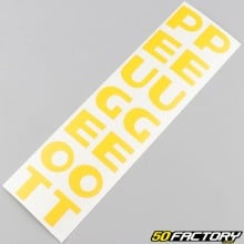 Stickers de fourreaux de fourche Peugeot 103 jaunes or