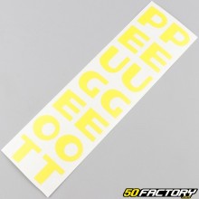 Etiquetas adhesivas para vainas de horquilla Peugeot 103 amarillo luminoso