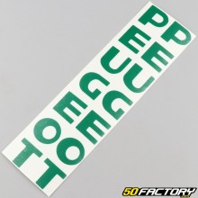 Fork sheath stickers Peugeot 103 green