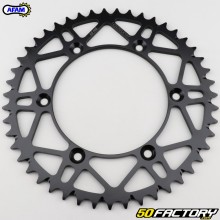 Corona 47  denti acciaio 520 Yamaha YZ 125, YZF 250, 450 ... Afam SLK (antifango) nero