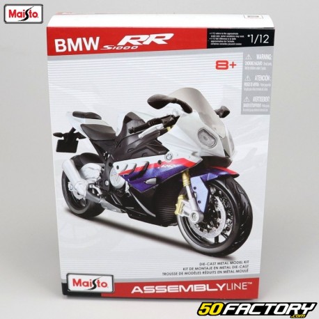 Miniature motorcycle 1/12th BMW S 1000 RR Maisto (model kit)