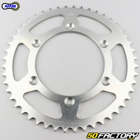 Corona denti Kawasaki KLX 48 R acciaio 520, Suzuki RM-Z 250, 450 ... Afam grigia