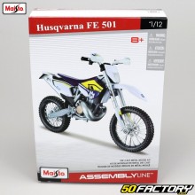 Moto in miniatura 1/12th Husqvarna FE 501 Maisto (kit modello)