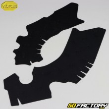 Protections de cadre Suzuki RM-Z 250, 450 (2010 - 2012) Vibram noires