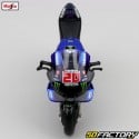 Motocicleta en miniatura 1 / 18 Yamaha YZR-M1 Factory Racing (2022) Quartararo 20 Maisto