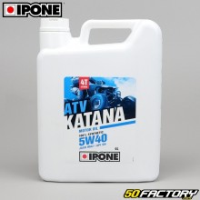 Huile moteur 4T 5W40 Ipone Katana ATV 100% synthèse 4L