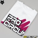 T-shirt Fox Racing Pro circuito bianco