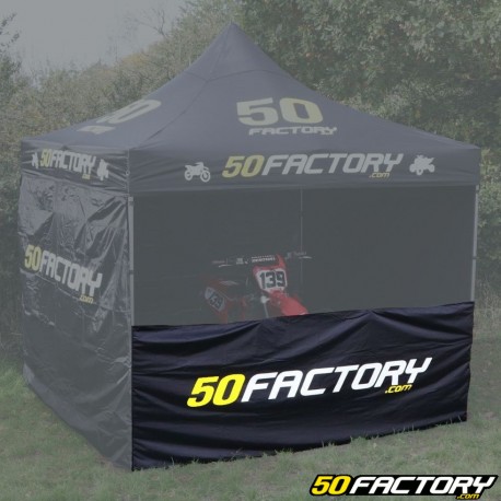 Meia divisória para tenda paddock 50 Factory 3x3m (por unidade)