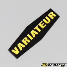 Sticker de cache variateur Peugeot 103 jaune